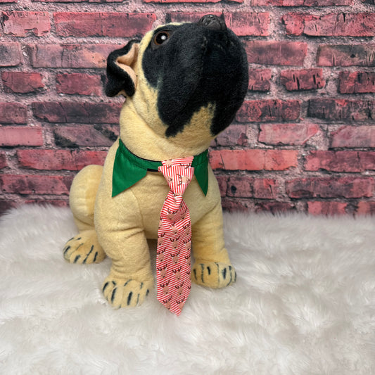 Stripped Reindeer Tie Large-4 pack