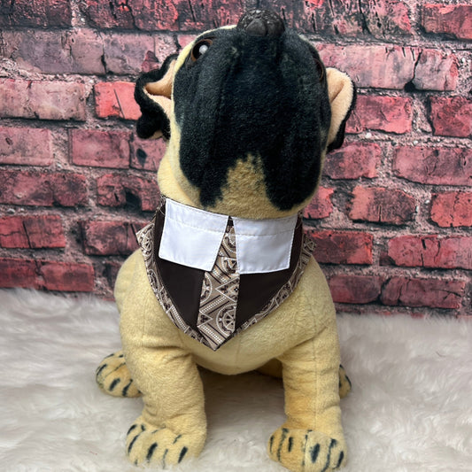 BROWN SOUTHWEST BOY BIB- 4 PACK