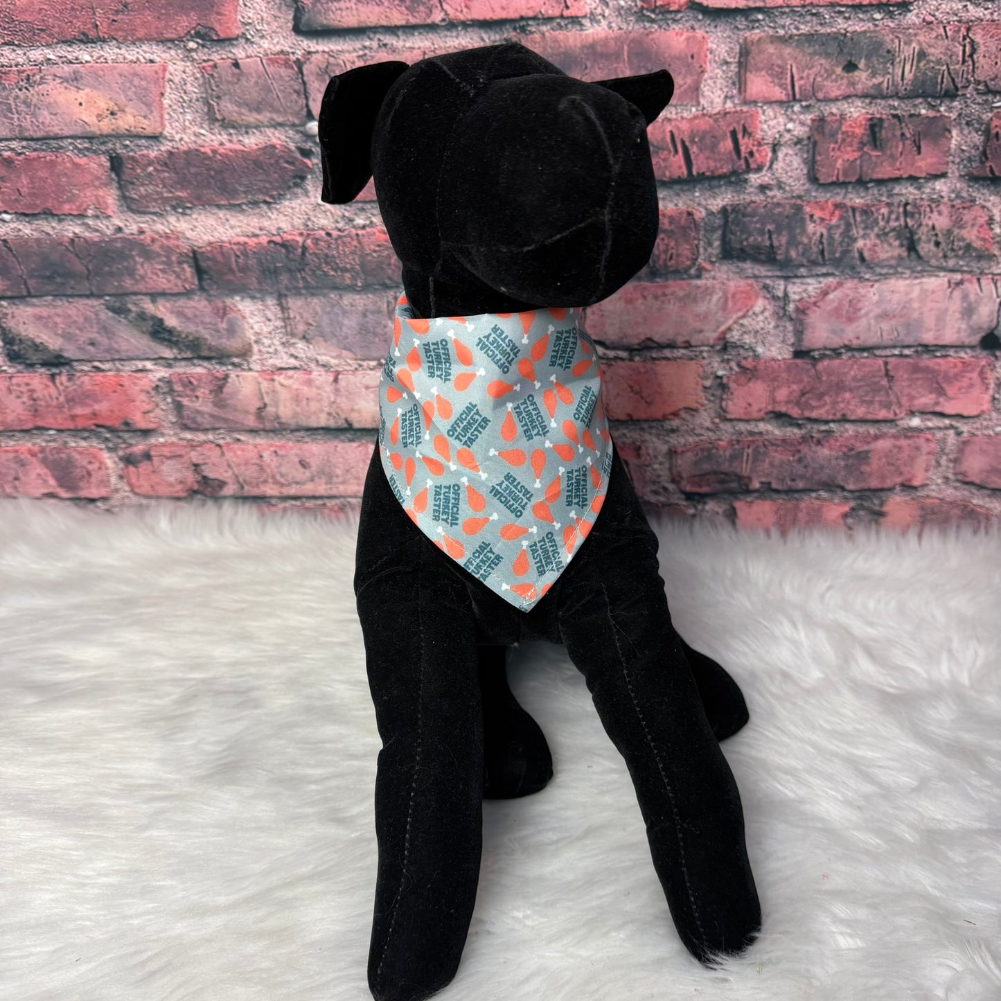 LIVE TURKEY TASTER BANDANA LG 8PK