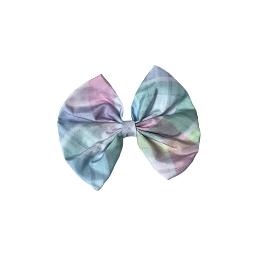 Easter Plaid Bow - 6 Pack