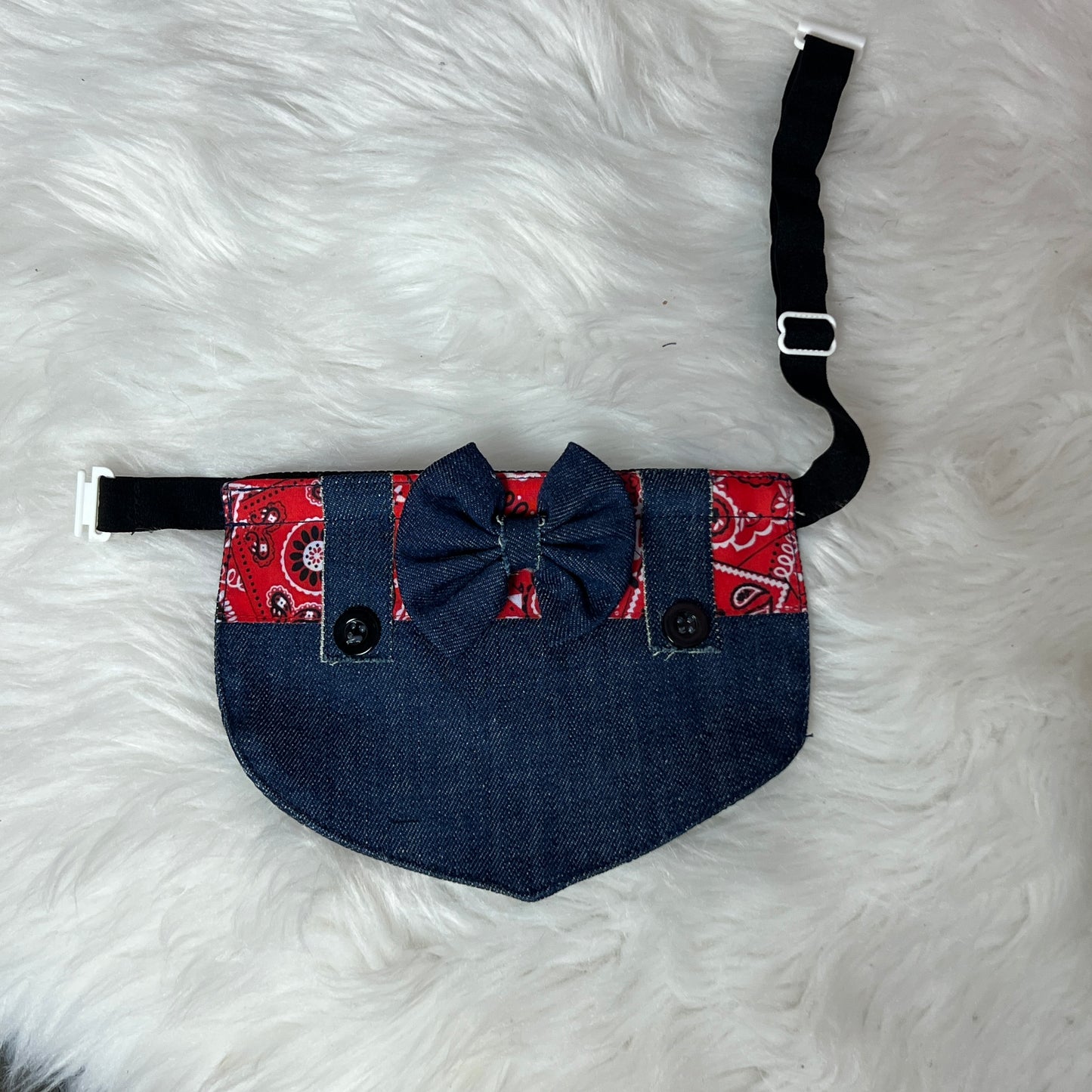 Denim Bib - 4 Pack