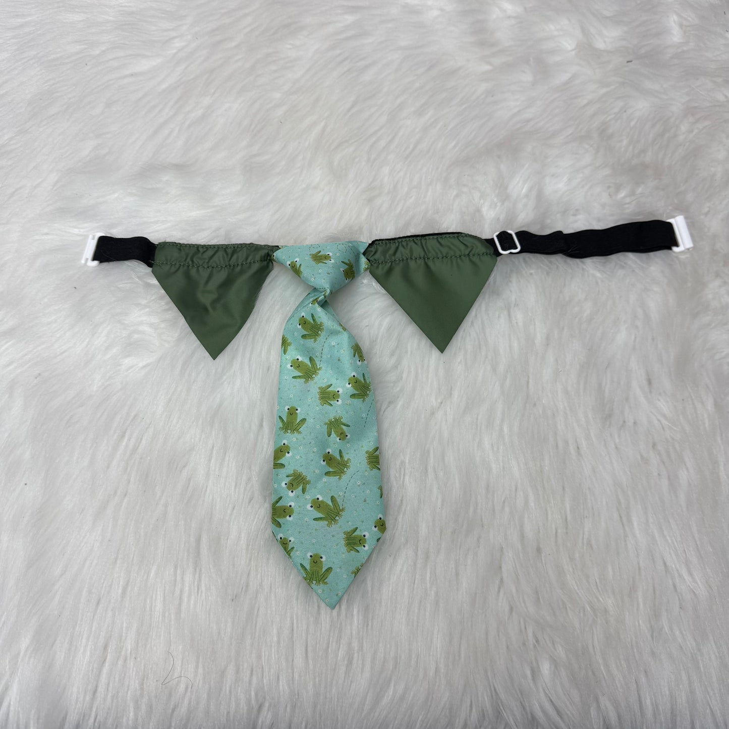 LIVE FROGGY SHIRT COLLAR W/TIE LARGE 4 pack