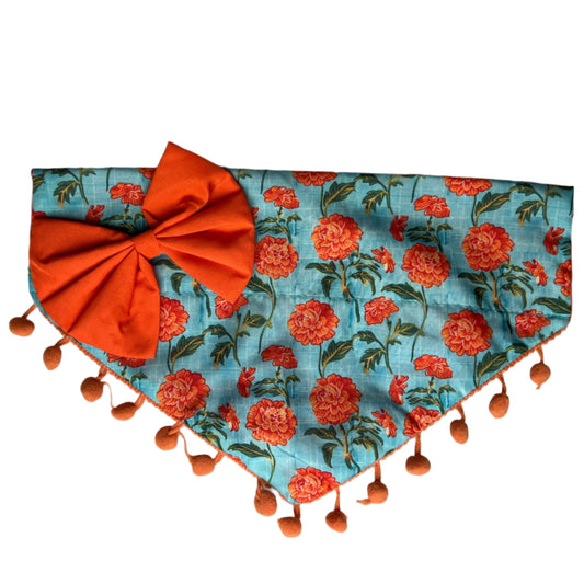 ORANGE CARNATIONS OTC BANDANA 4 PACK