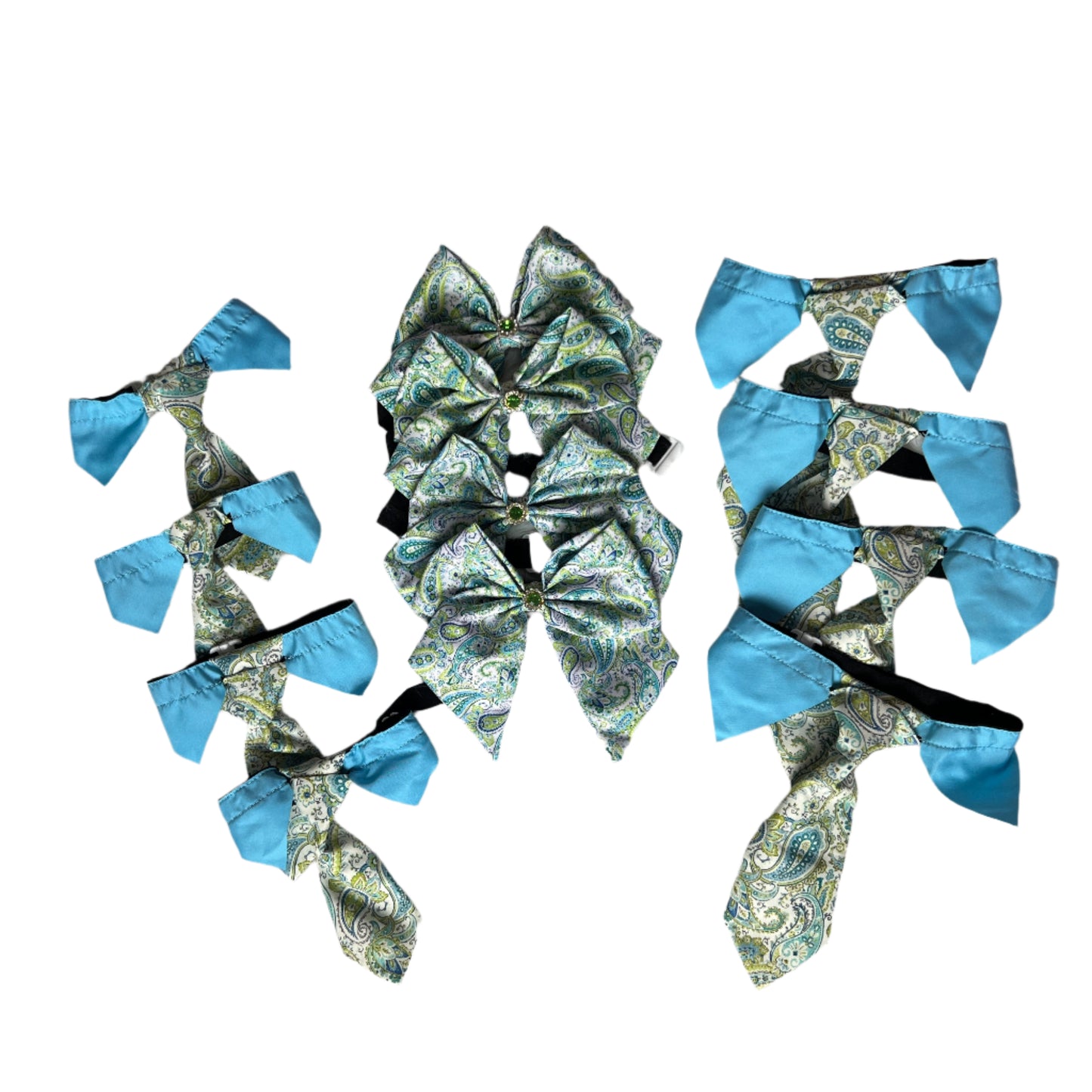 PASTEL GREEN PAISLEY BUNDLE-12 PC