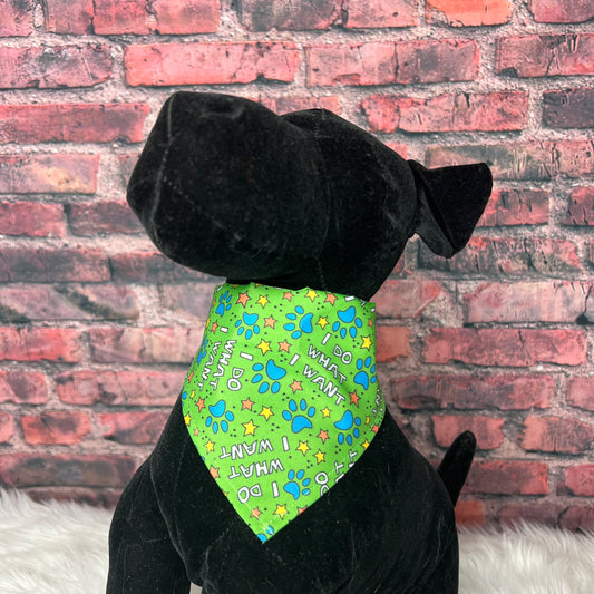 I DO WHAT I WANT BANDANA-SMALL-10 PACK