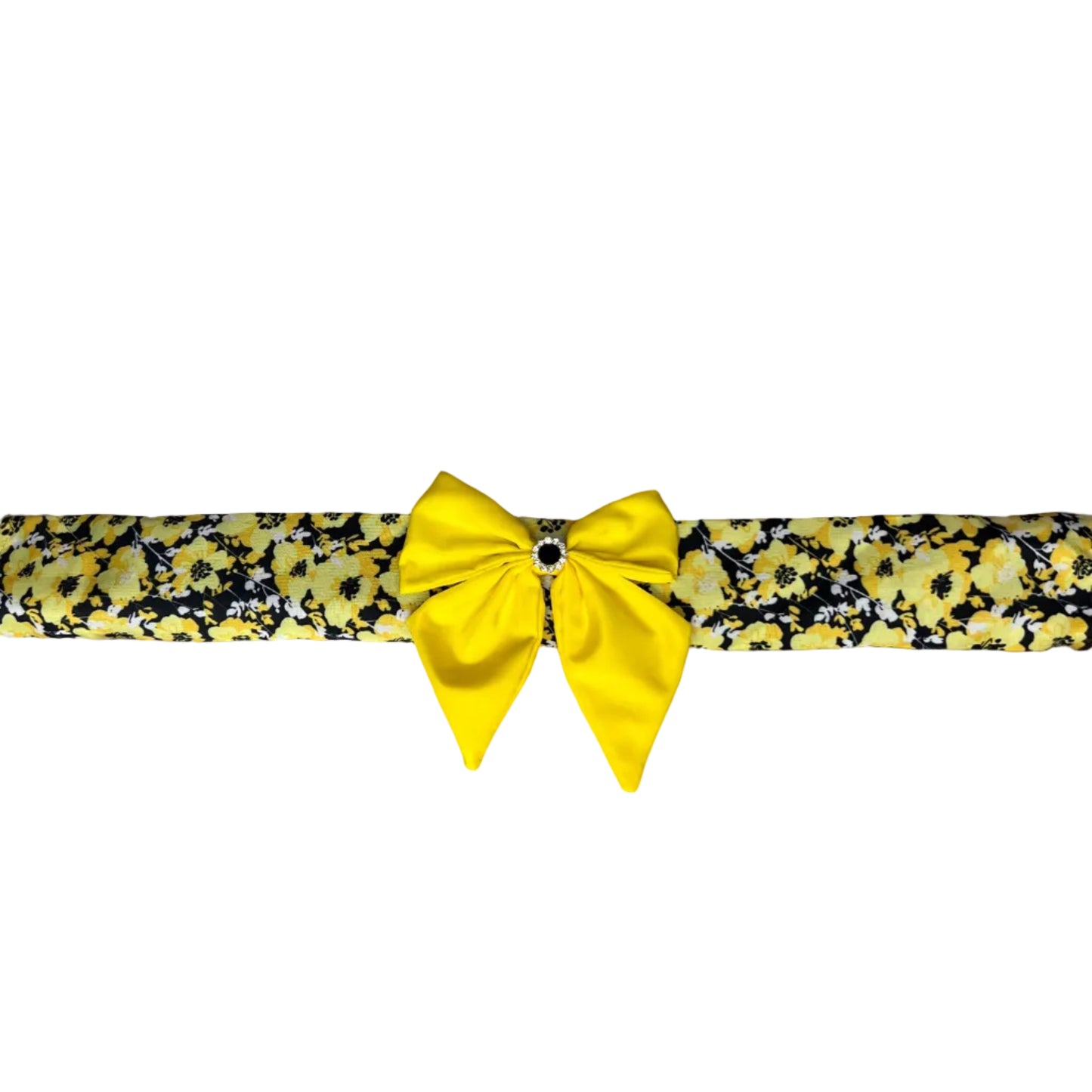 NEW YELLOW POPPY COLLAR COVER SMALL 4-PACK
