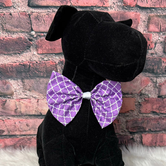 PURPLE LATTUS BOWTIE-6 PACK