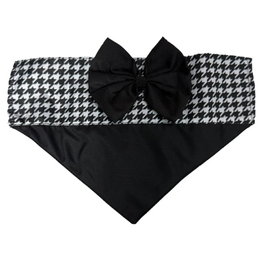 BLACK/ HOUNDSTOOTH OTC BANDANA 4 pack