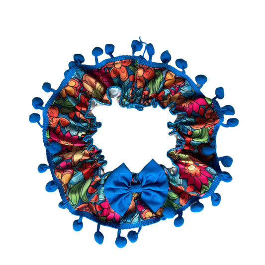 BRIGHT FLORAL FULL RUFFLE - 4 PACK