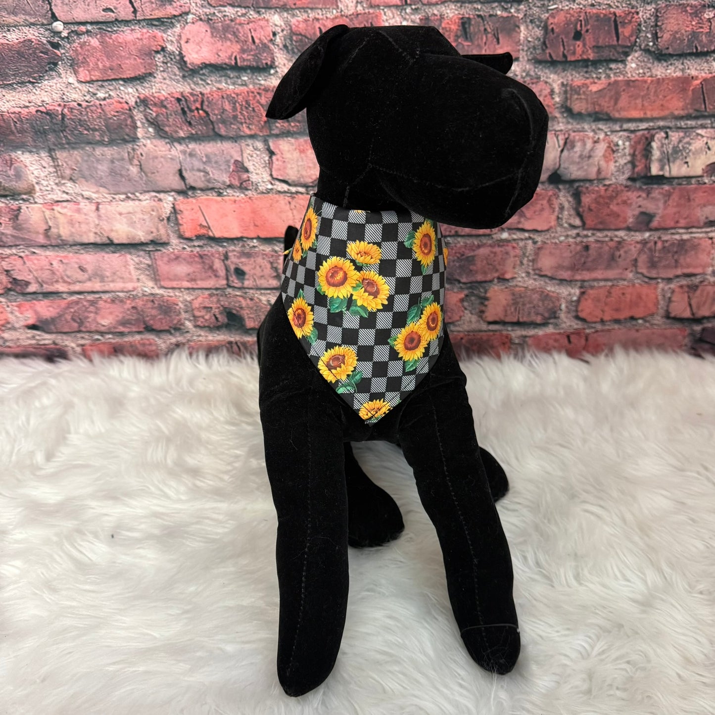 LIVE SUNFLOWER BANDANA SMALL
