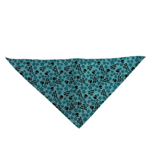 Busy doing Bad Shit Bandana Blue - 8 pack -  M/L(26")