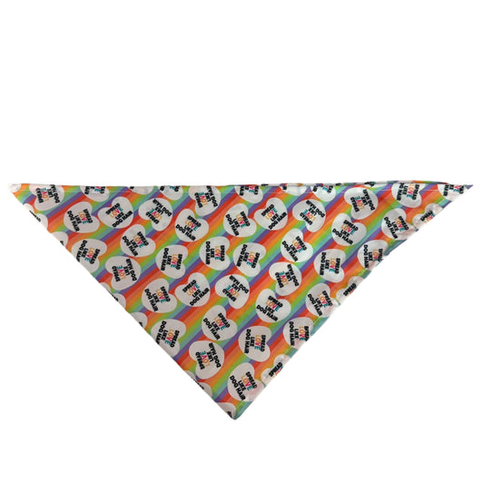 Spread Love like Dog Hair Bandana - M/L- 8 pack (26 inch)