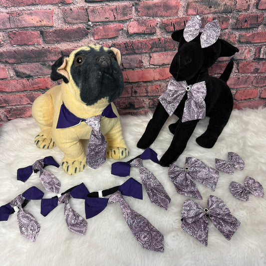 PURPLE PAISLEY BUNDLE - 12 PC