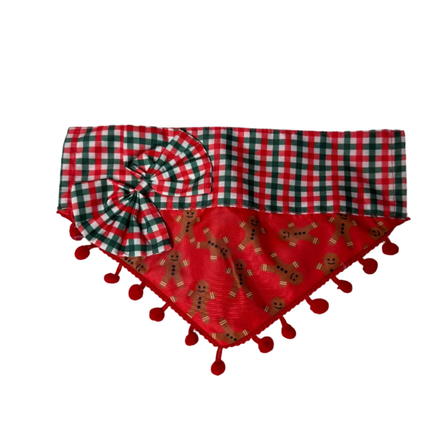 RED GREEN CHECK GINGERBREAD OTC 4 PACK