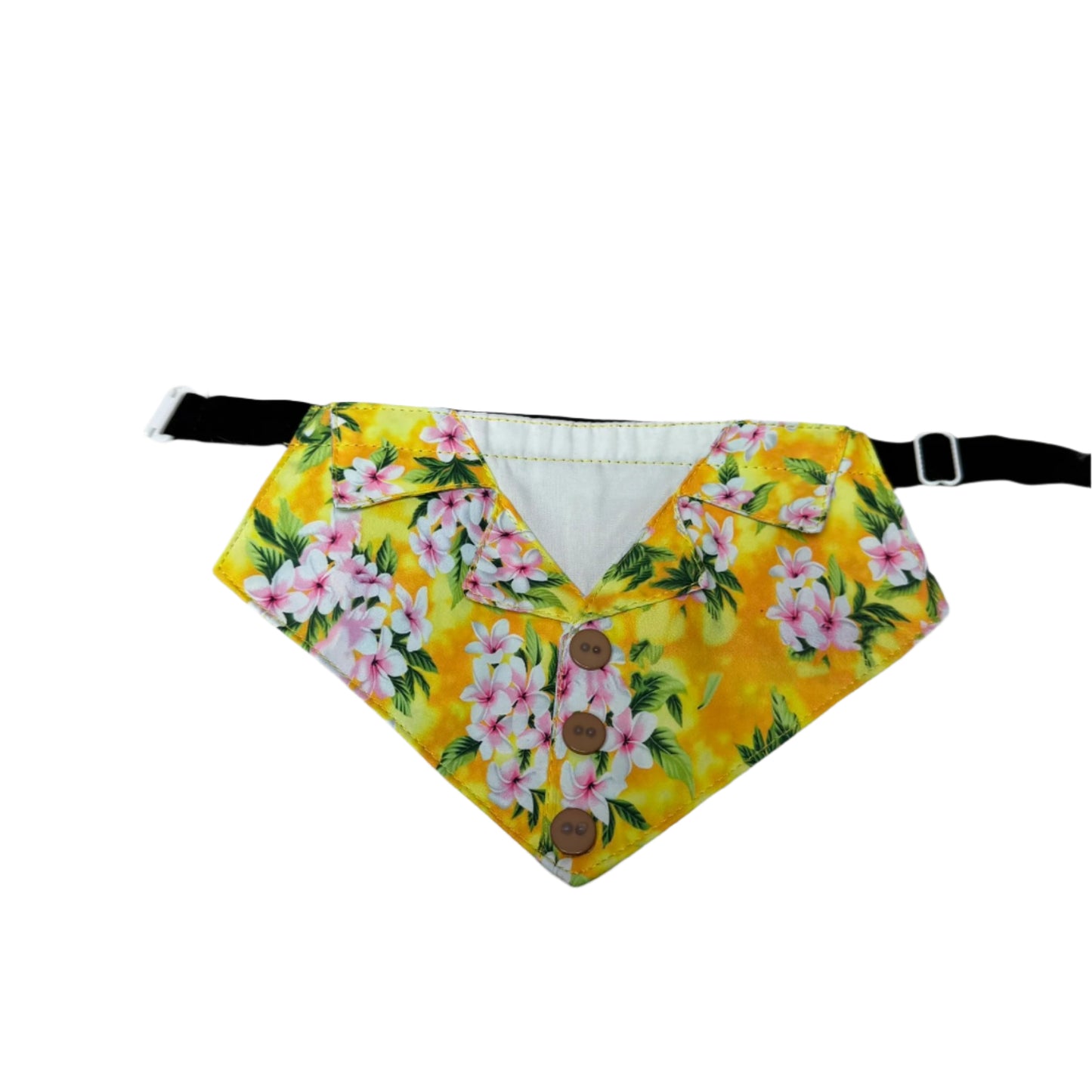 HAWAIIAN SHIRT BRIGHT YELLOW-4 PACK