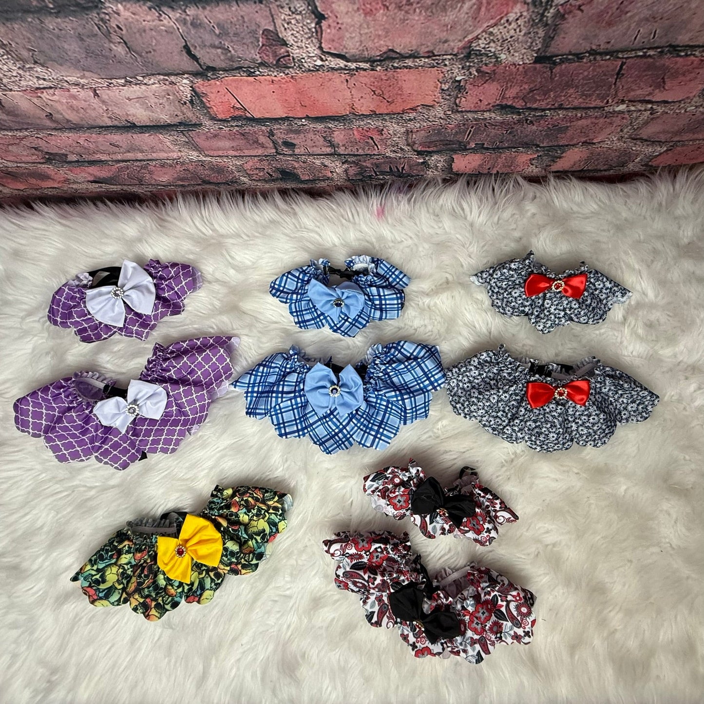 Assorted Ruffle 9 PC assortment