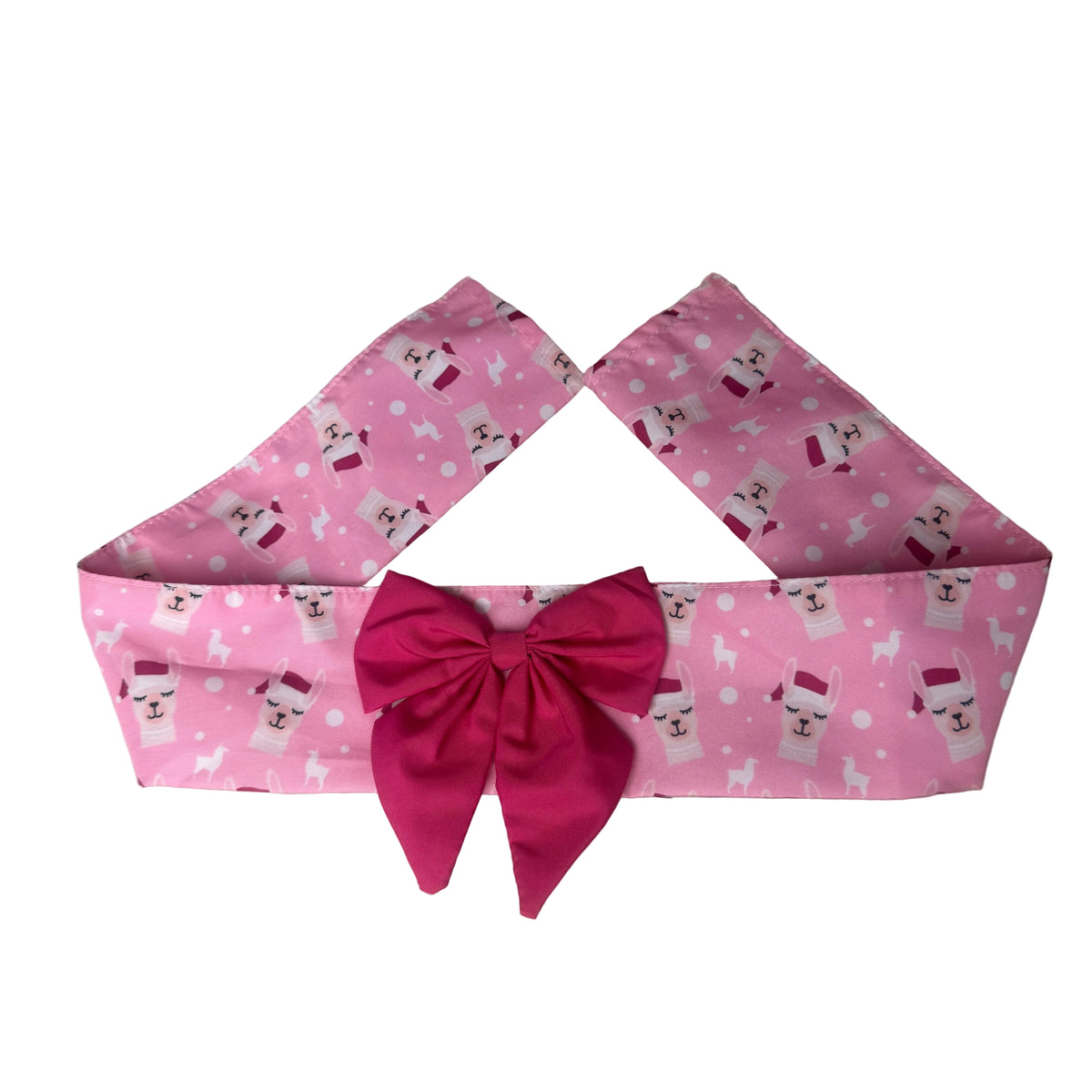 NEW PINK LHAMA COLLAR COVER 4PK