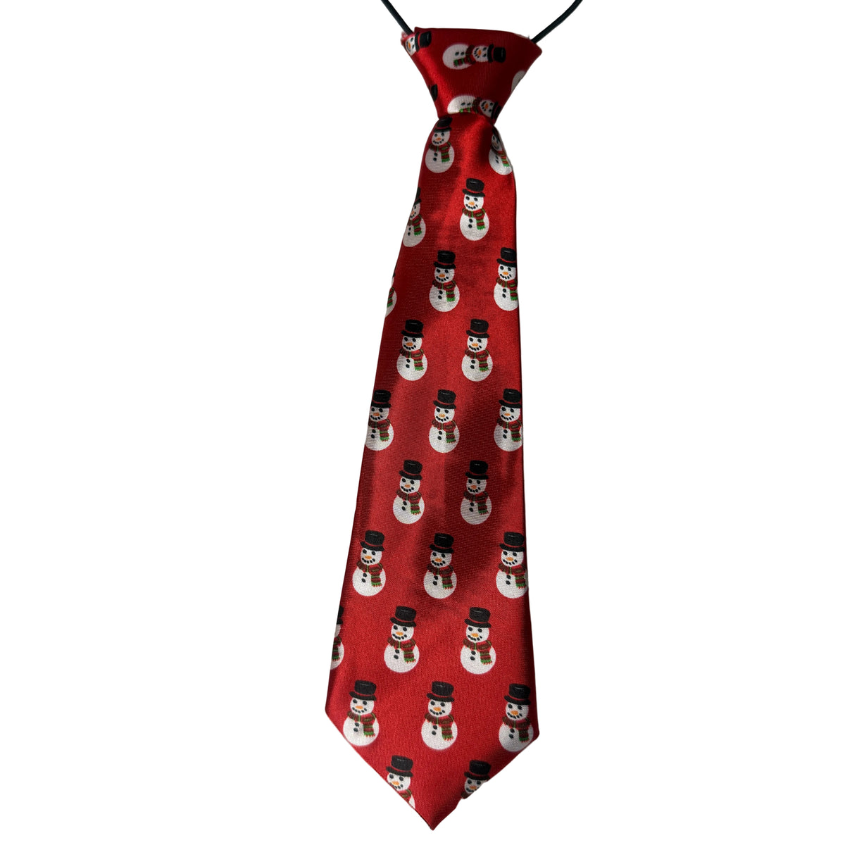 SILK CHRISTMAS TIE -SNOWMAN-4PK