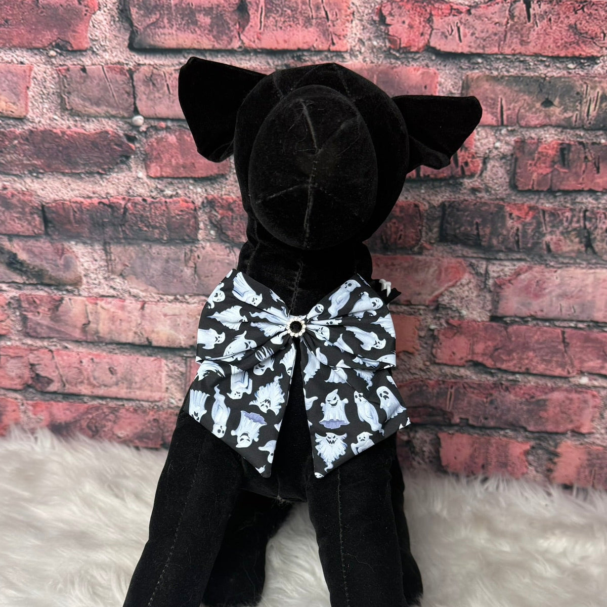GHOST BOWTIE WITH TAILS 4 PACK