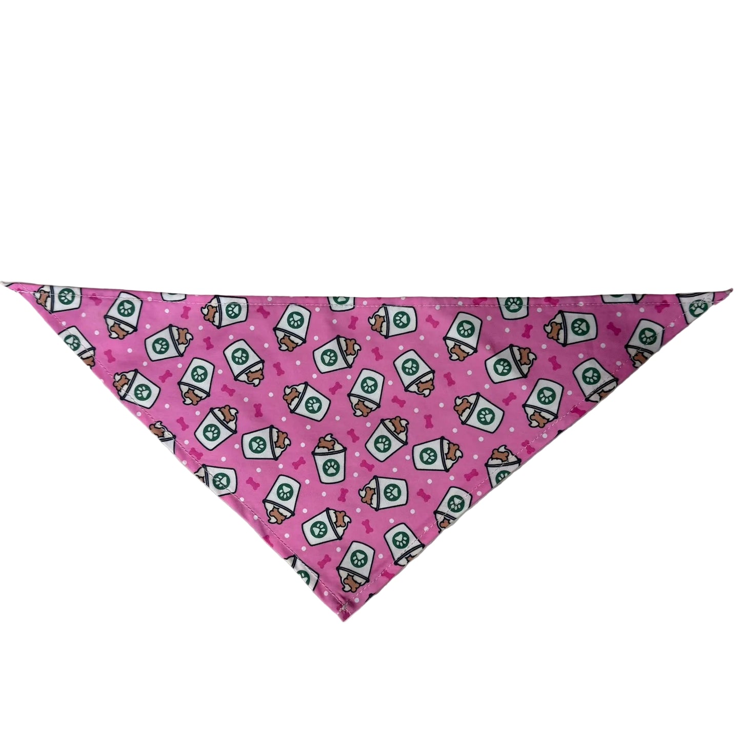 NEW PINK PUP CUP BANDANA -SMALL- 10 PACK