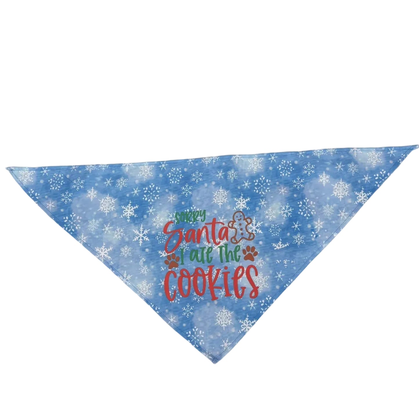 NEW SORRY SANTA BANDANA - LARGE - 8 PACK