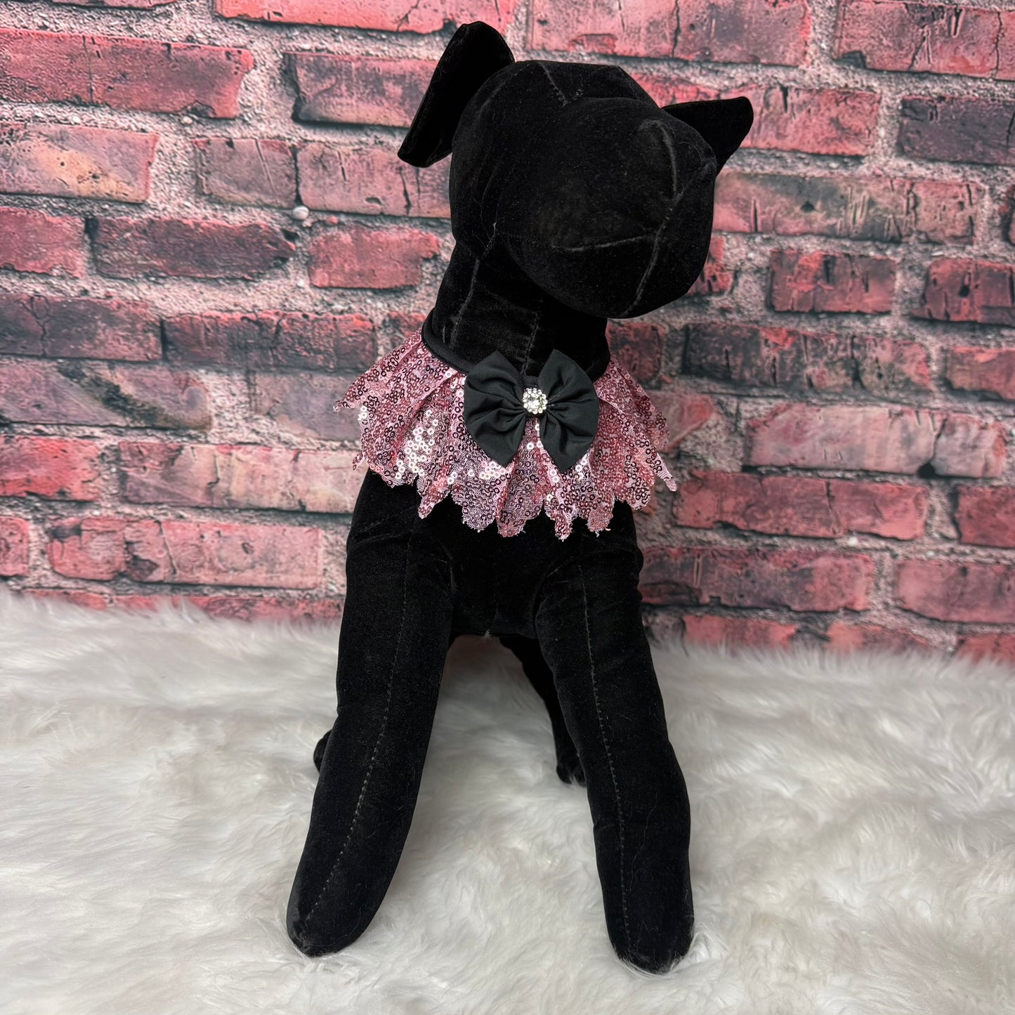 NEW PINK SEQUIN RUFFLE - 4 PACK