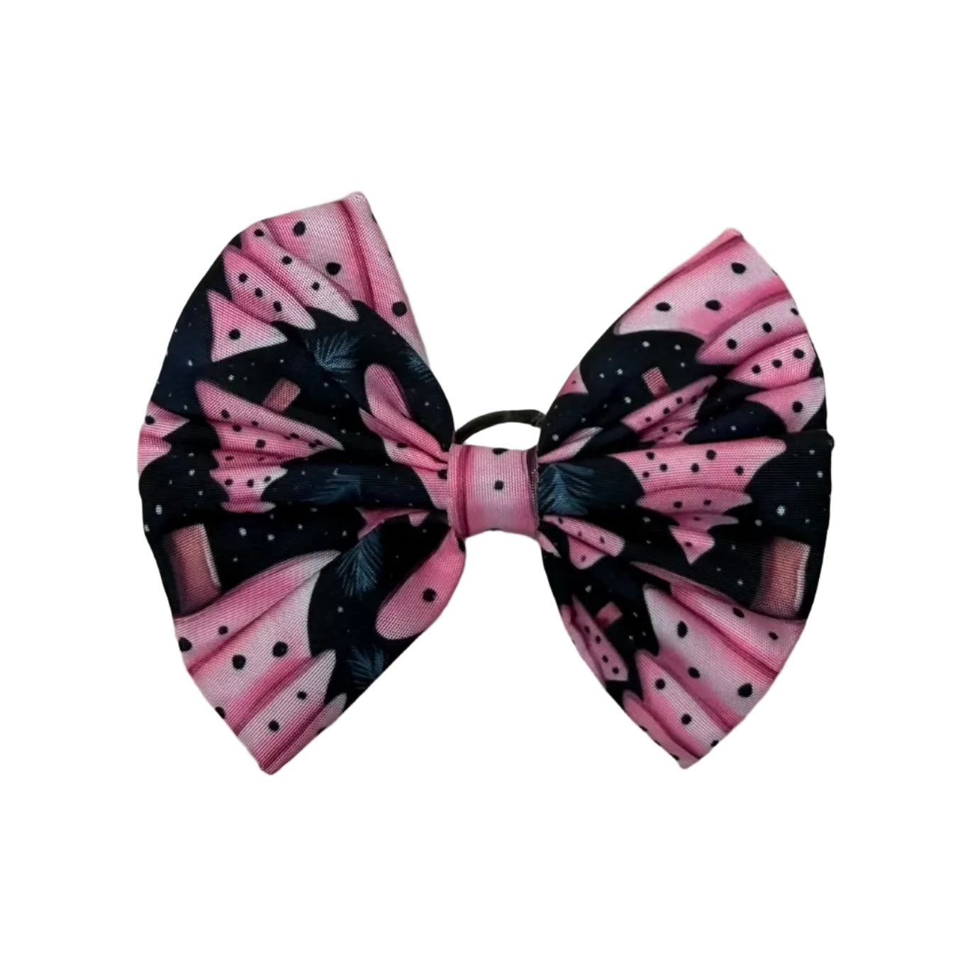 NEW PINK WINTER TREE 3" BOW - 6 PACK