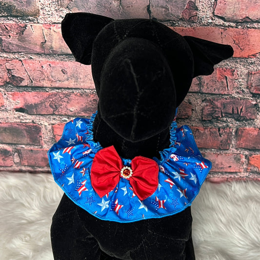 PATRIOTIC TIE ON RUFFLE 5 PACK