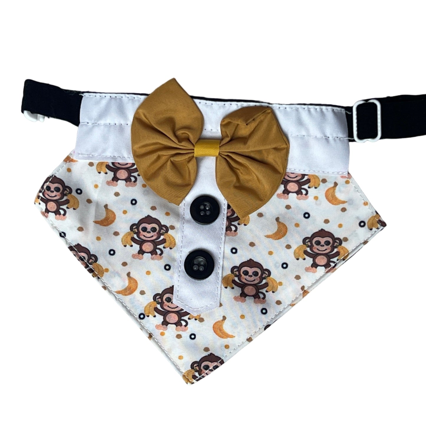 MONKEY BIB -4 PACK