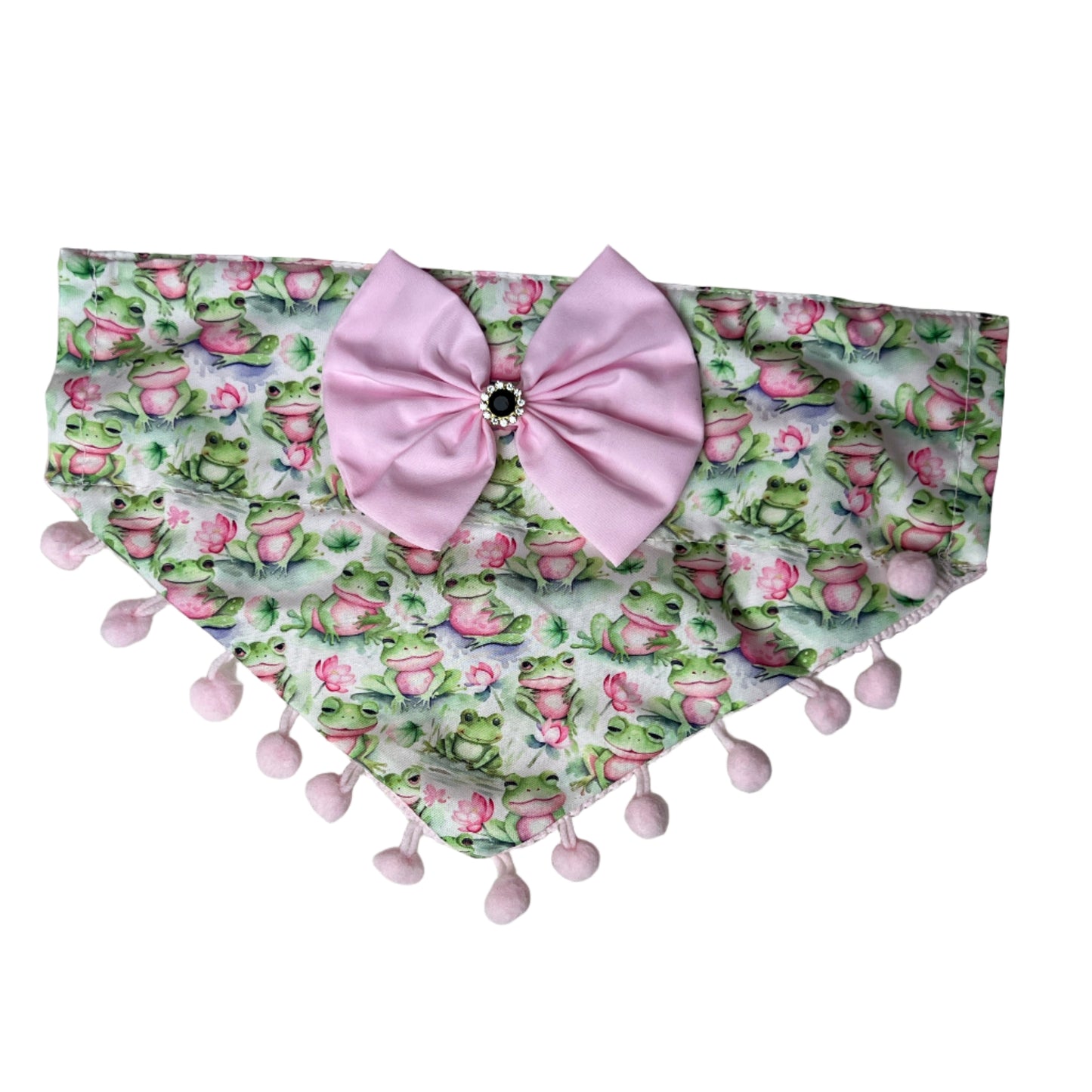 NEW OTC PINK FROGS BANDANA-4 PACK