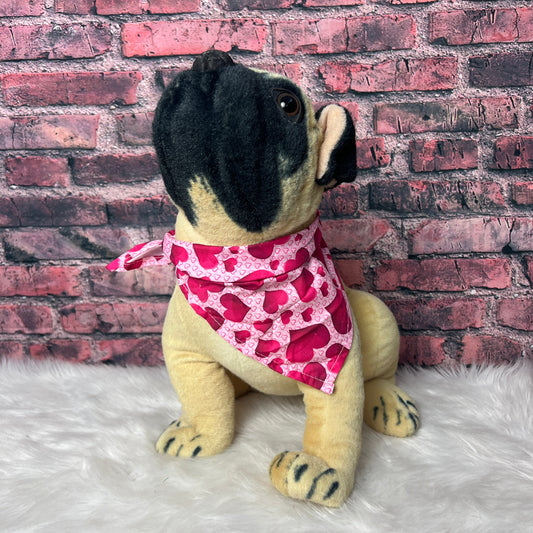 pink hearts bandana 4 pack