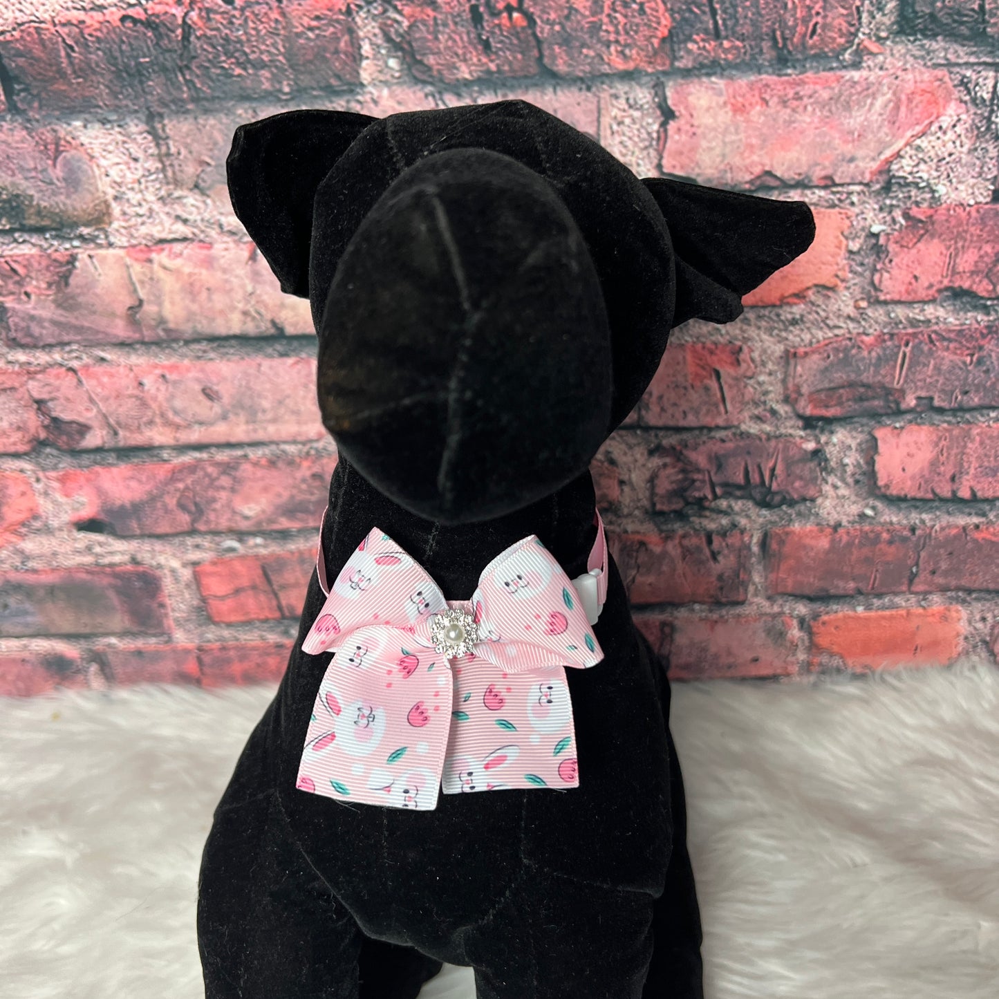 PINK BUNNY RIBBON NECKBAND-5 PACK