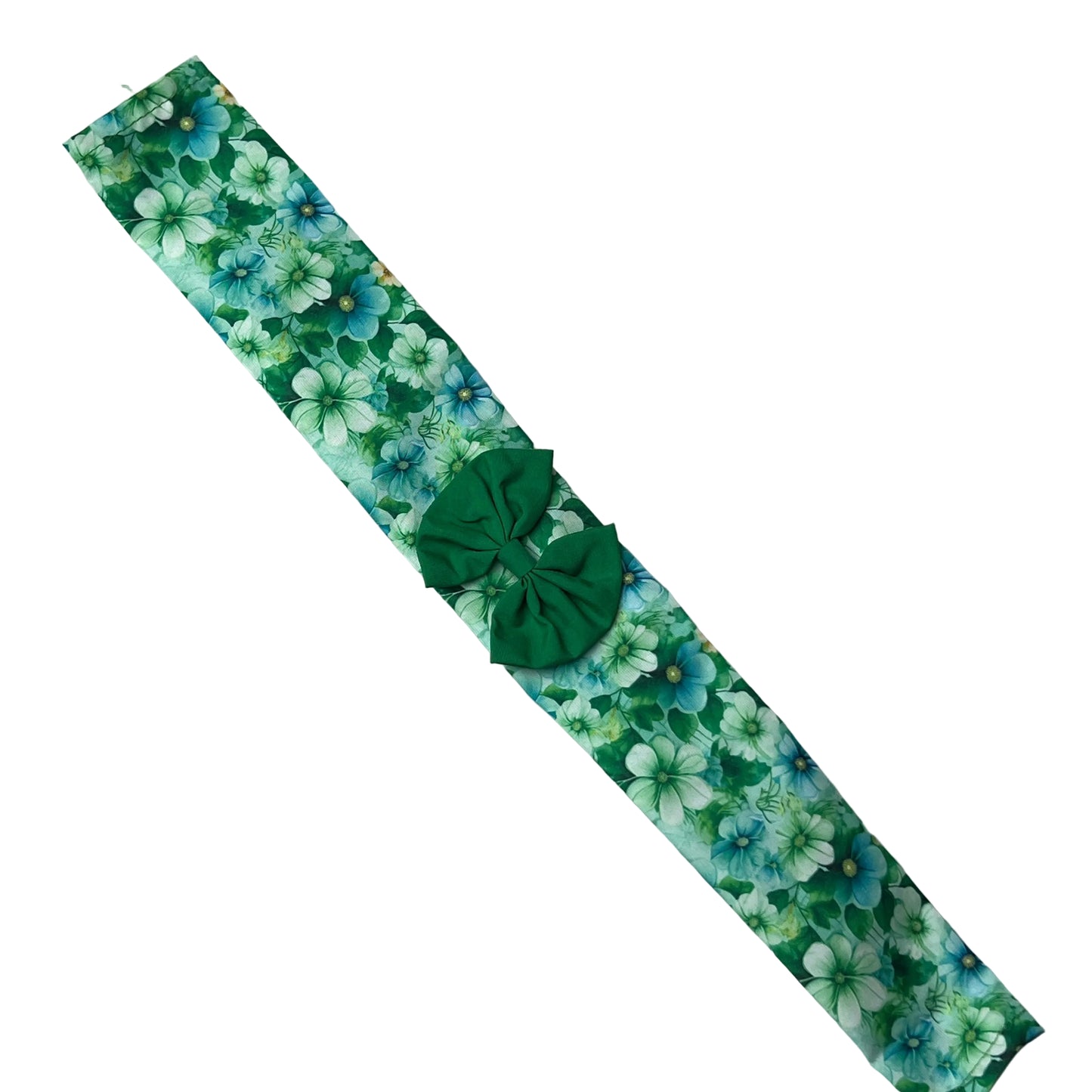 BLUE AND GREEN FLORAL COLLAR COVER SMALL 4 PACK