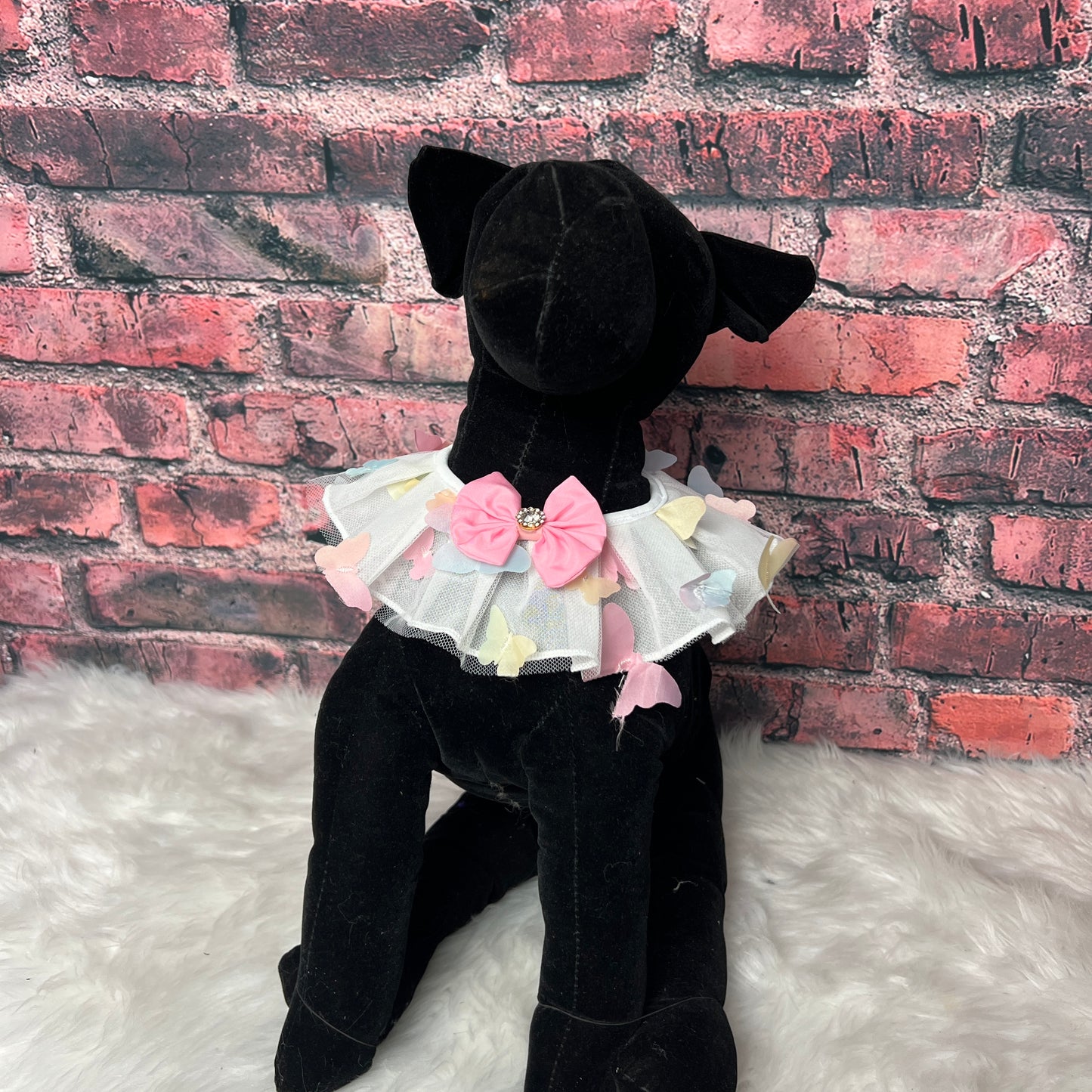 3-D BUTTERFLY RUFFLE- 4 PACK - SPRING COLORS