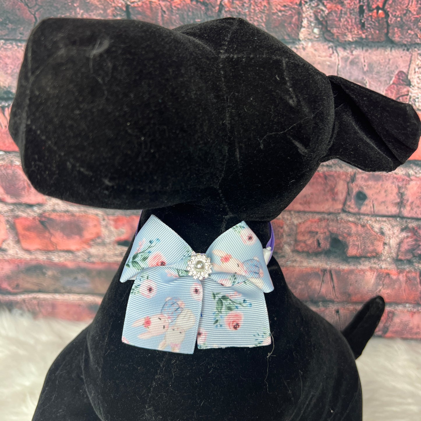 BLUE BUNNY RIBBON NECKBAND-5 PACK