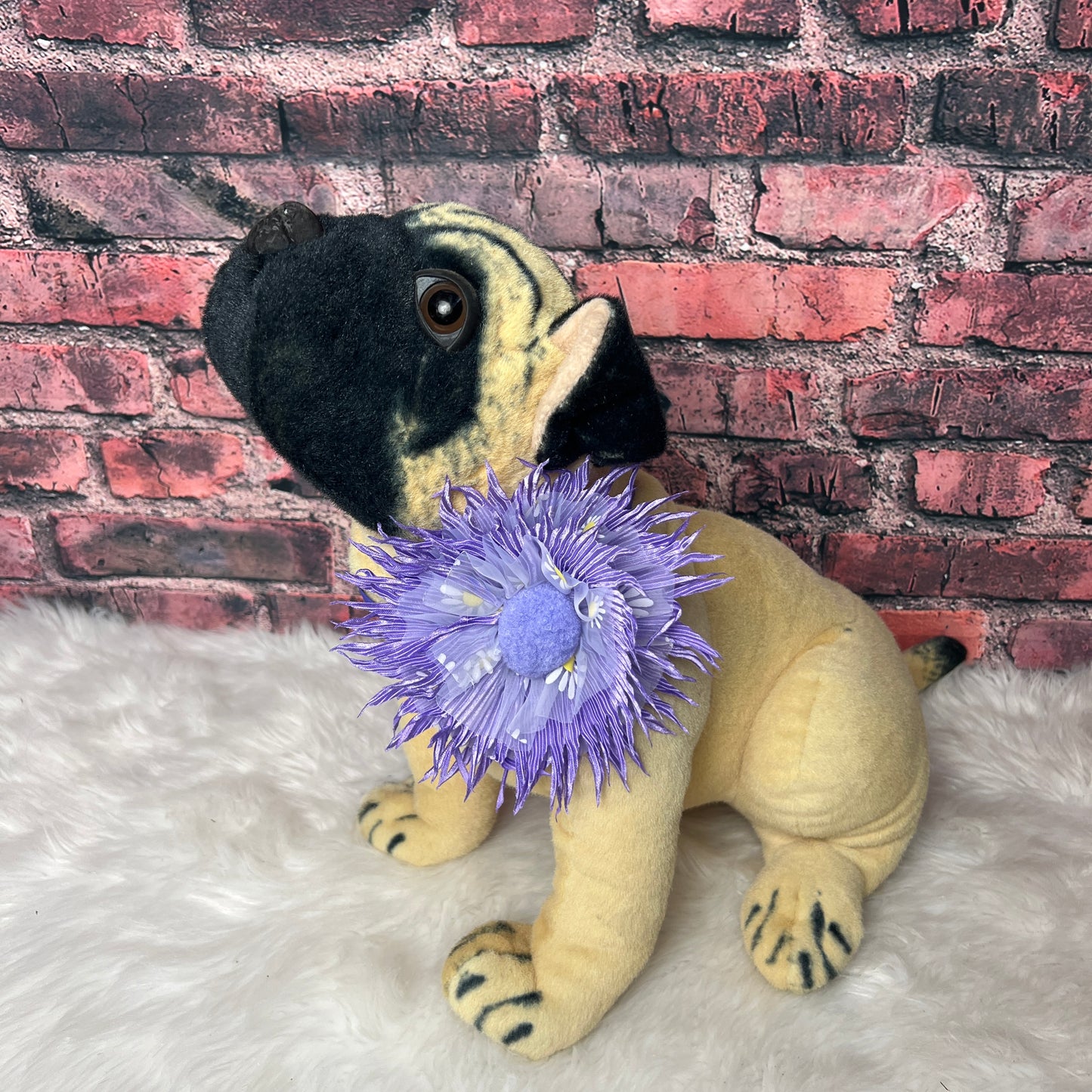 GIANT PURPLE DAISY NECKBAND-6 PACK