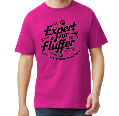 EXPERT FUR FLUFFER-T SHIRT