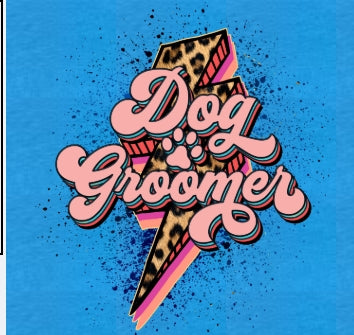 COLORFUL LIGHNING GROOMER -T SHIRT