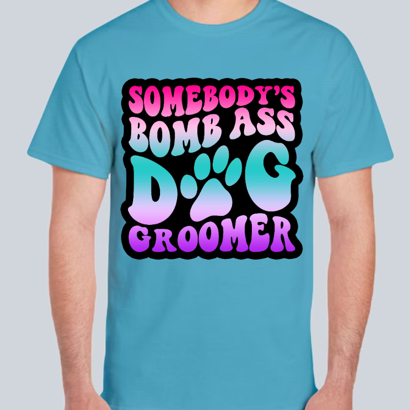 BOMB ASS DOG GROOMET T-SHIRT