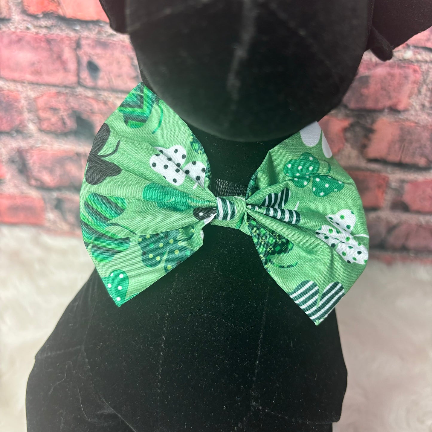 LUCKY DOG COLLAR BOWTIE- 6 PACK