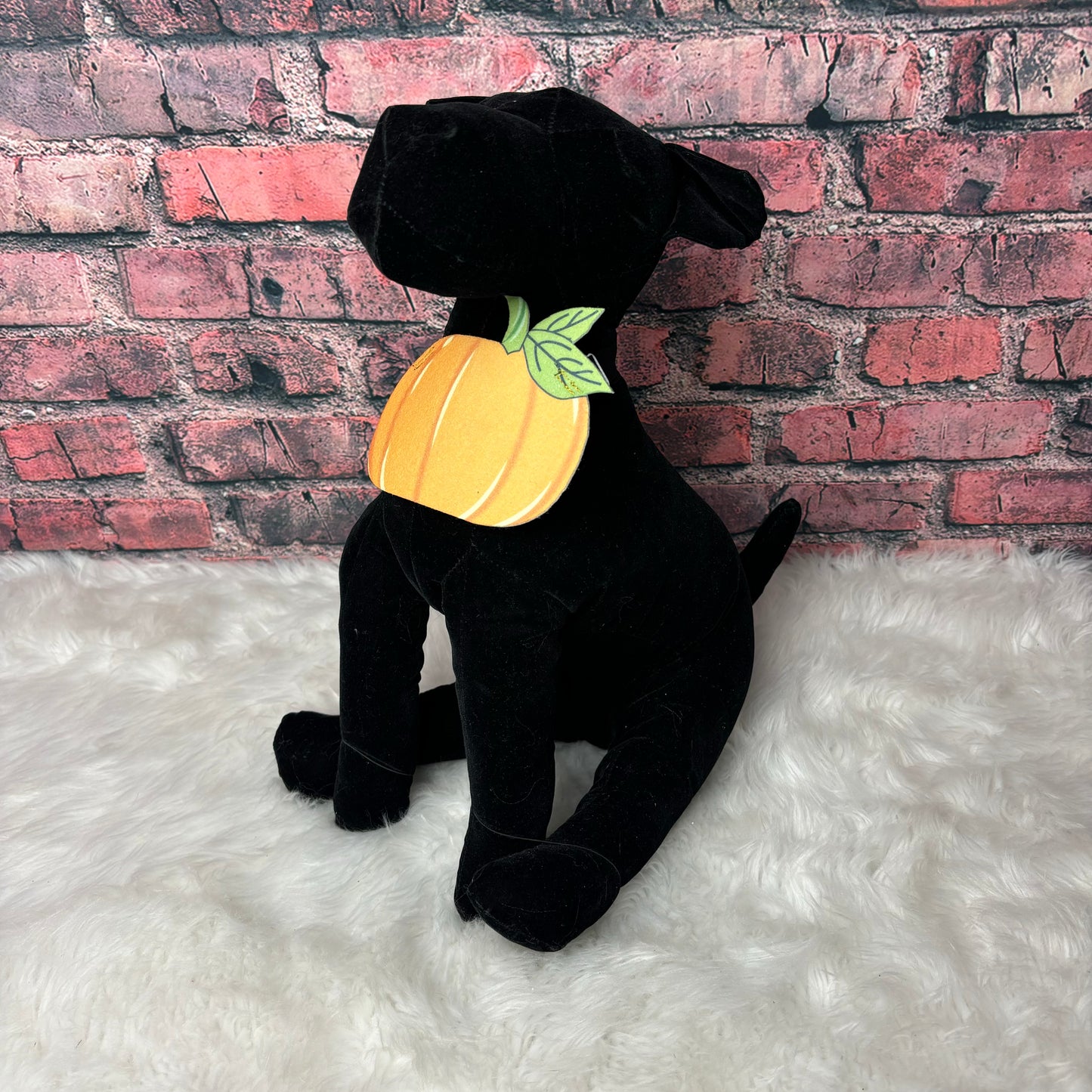 FELT PUMPKIN BIBS 6 PACK