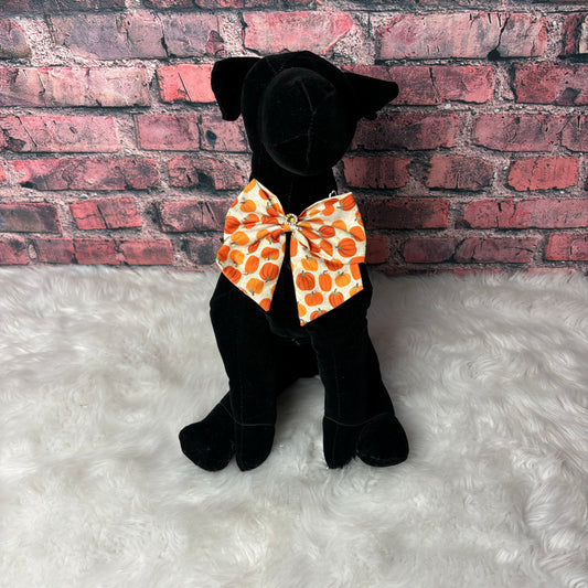 PUMPKINS BOWTIE W/ TAILS- 6 PACK