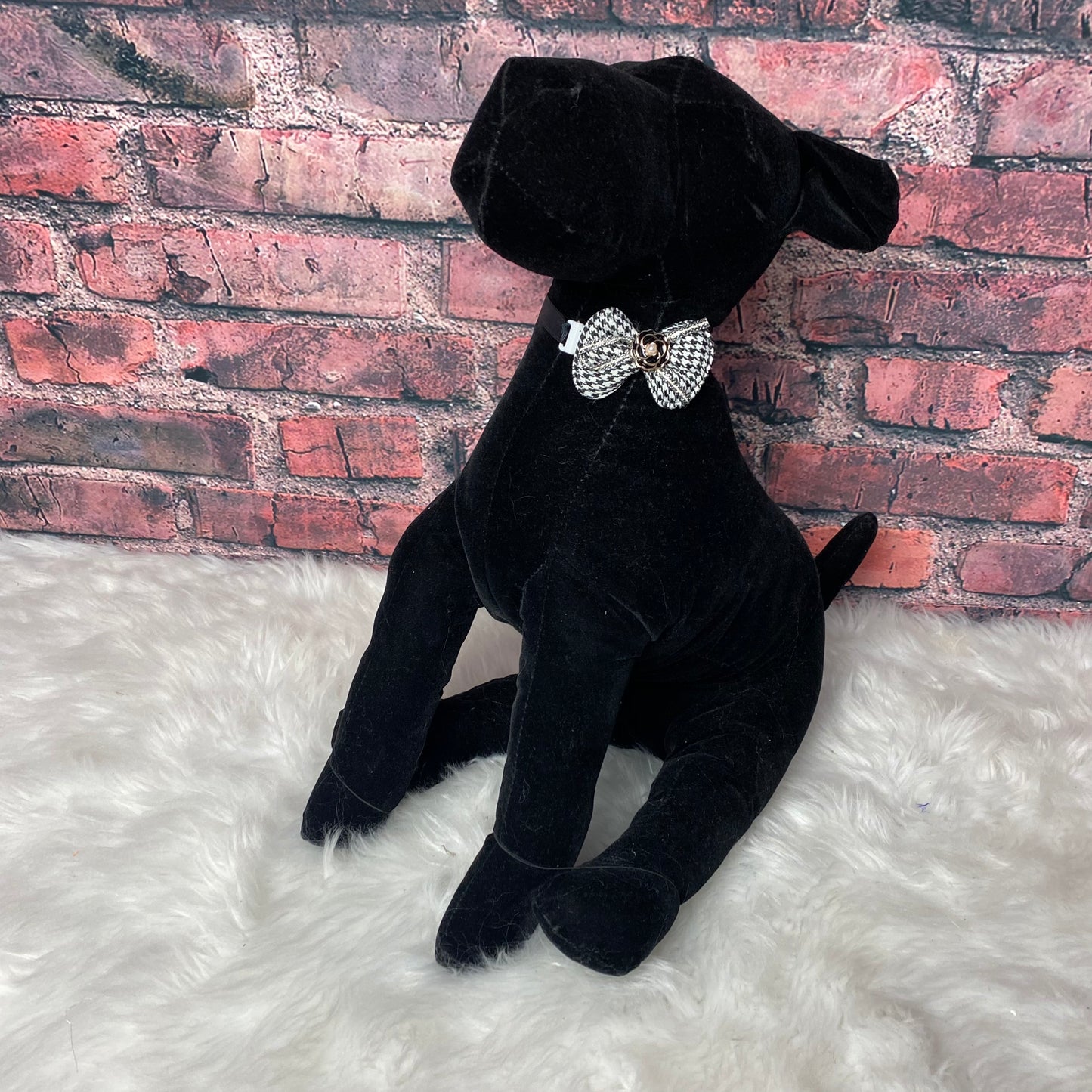 CANHEL BOWTIE IN HOUNDSTOOTH - 6 PACK
