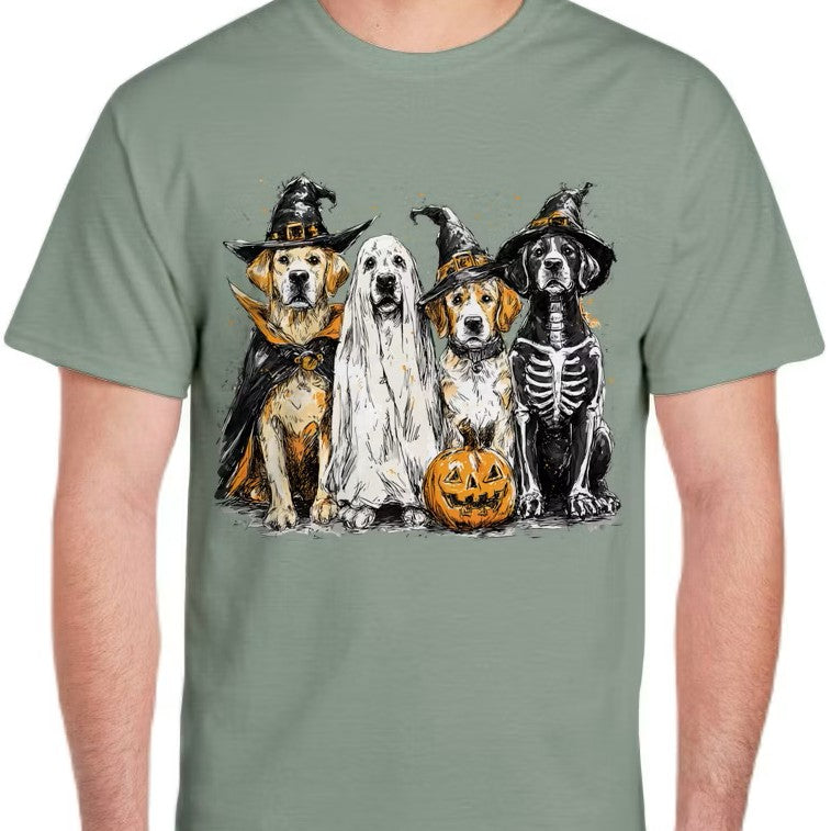 HALLOWEEN DOGS T-SHIRT