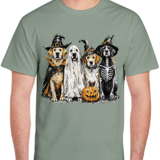 HALLOWEEN DOGS T-SHIRT