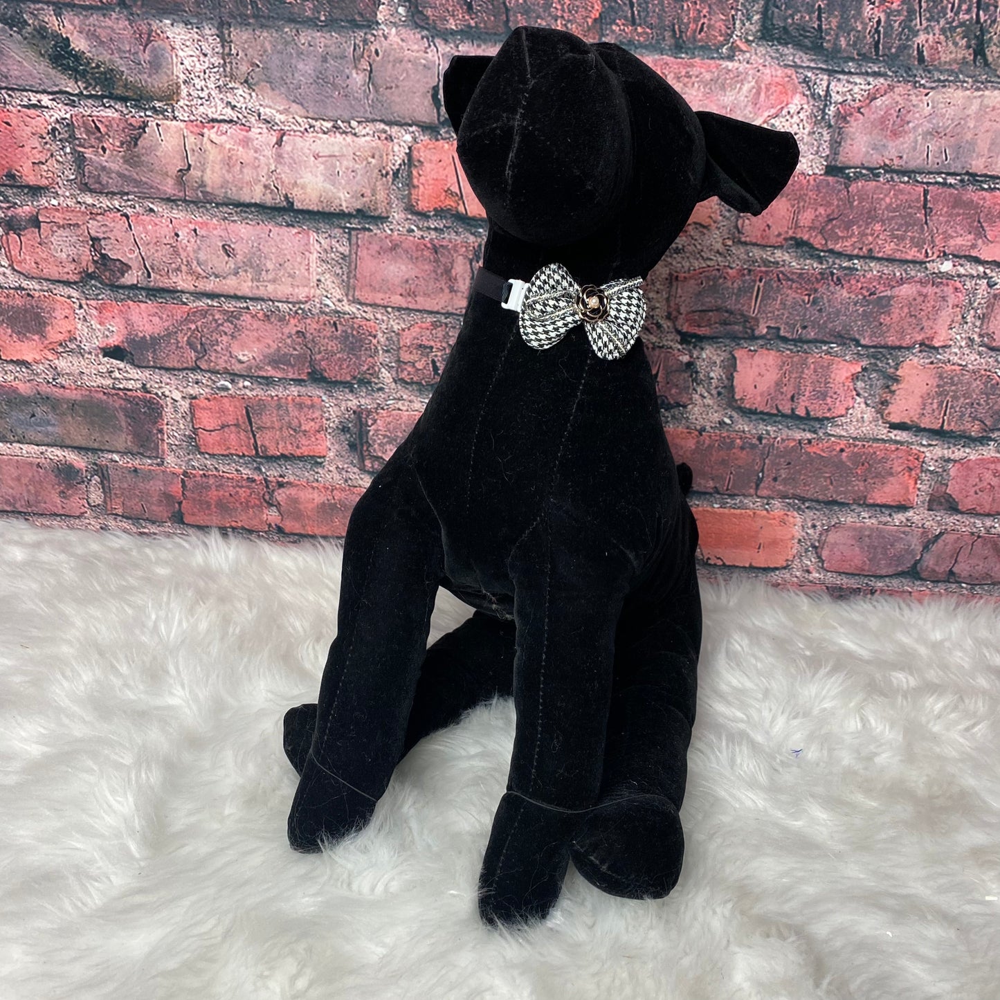 CANHEL BOWTIE IN HOUNDSTOOTH - 6 PACK