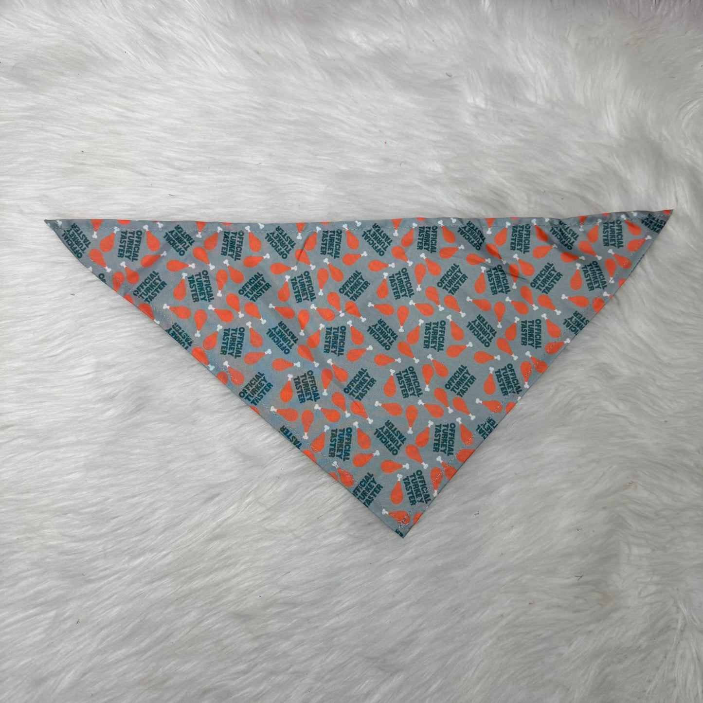 LIVE TURKEY TASTER BANDANA LG 8PK