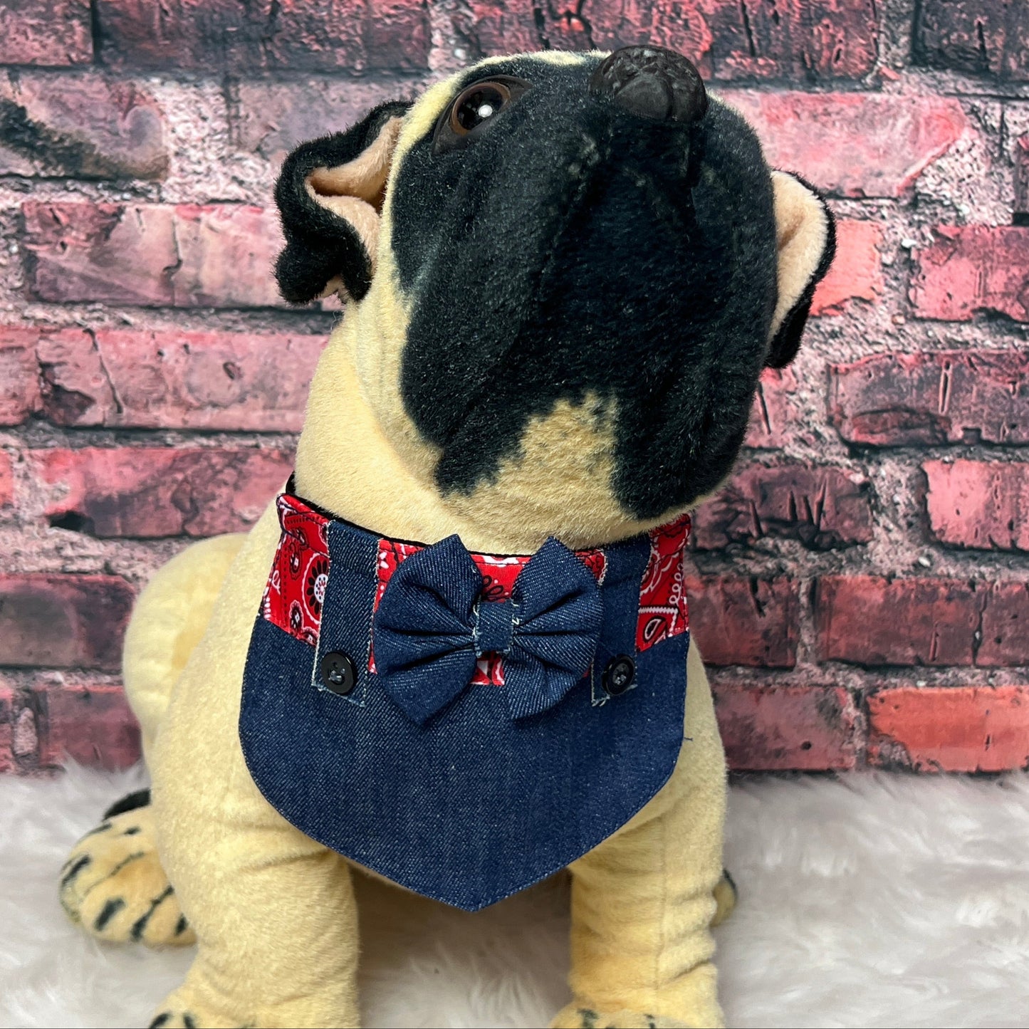 Denim Bib - 4 Pack