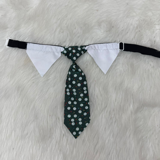LIVE GOLF SHIRT COLLAR W/TIE LG