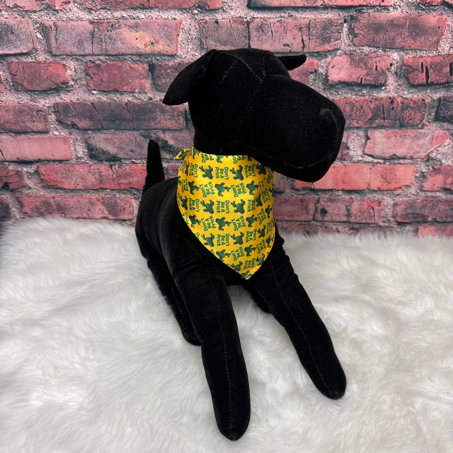 LIVE DONT BE A PRICK BANDANA SM